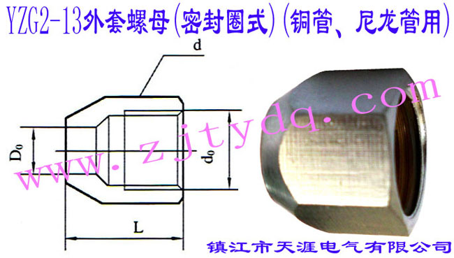 YZG2-13ĸ(ܷȦʽ)(~)Outer Liner Nut